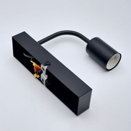 Fali lámpa ASTRID 1xE27/60W/230V matt fekete