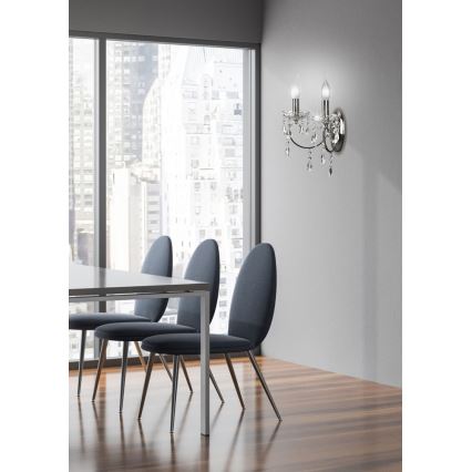 Fali lámpa AURORA 2xE14/40W/230V