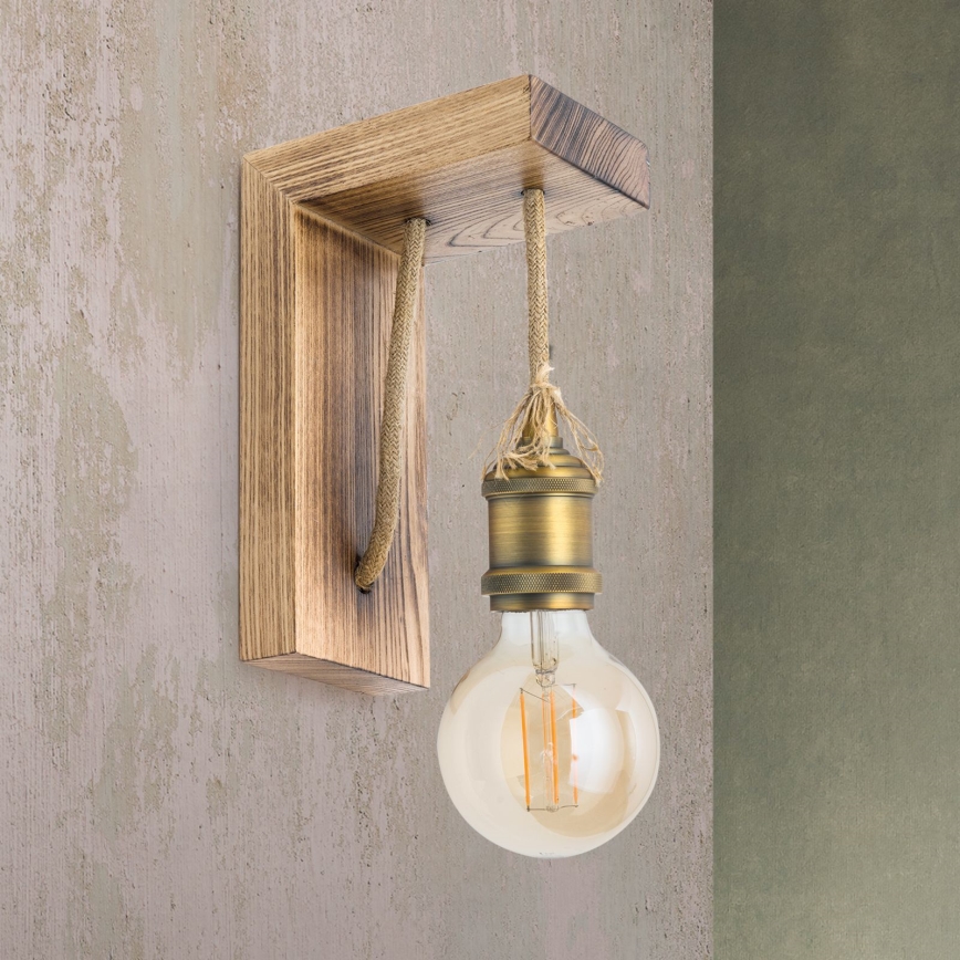 Fali lámpa BASSENA 1xE27/60W/230V