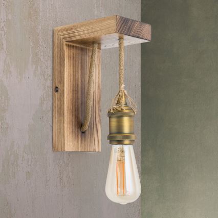 Fali lámpa BASSENA 1xE27/60W/230V