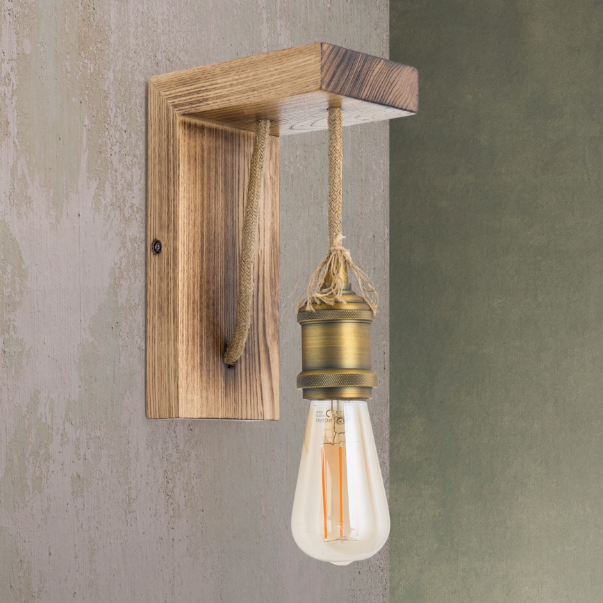 Fali lámpa BASSENA 1xE27/60W/230V