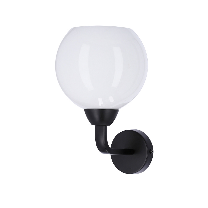 Fali lámpa CALDERA 1xE27/60W/230V fekete