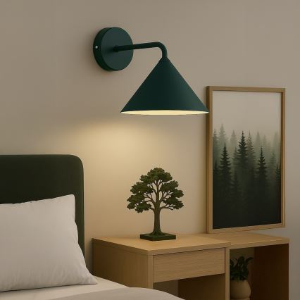 Fali lámpa CAPITAL 1xGX53/15W/230V zöld