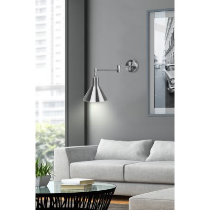 Fali lámpa COPENHAGEN 1xE14/40W/230V matt króm