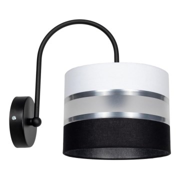Fali lámpa CORAL 1xE27/60W/230V fekete/fehér