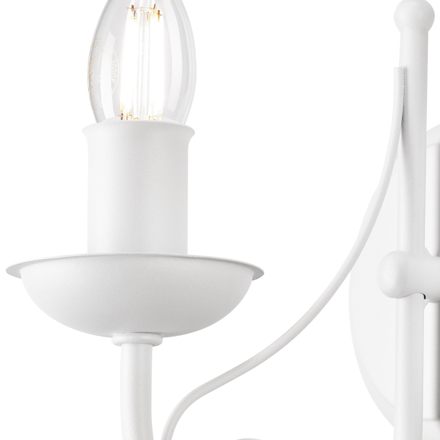 Fali lámpa DONATO 1xE14/40W/230V fehér