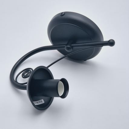 Fali lámpa DONATO 1xE14/40W/230V fekete