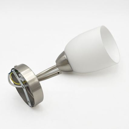 Fali lámpa DONNA 1xE27/60W/230V nikkel