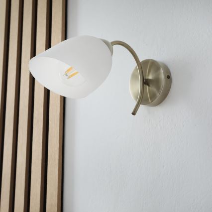 Fali lámpa DONNA 1xE27/60W/230V patina