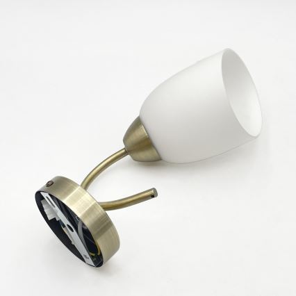 Fali lámpa DONNA 1xE27/60W/230V patina