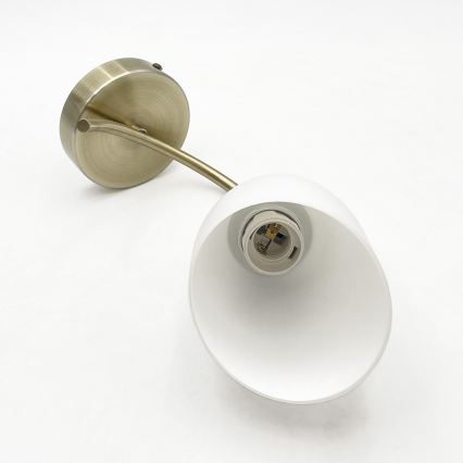 Fali lámpa DONNA 1xE27/60W/230V patina