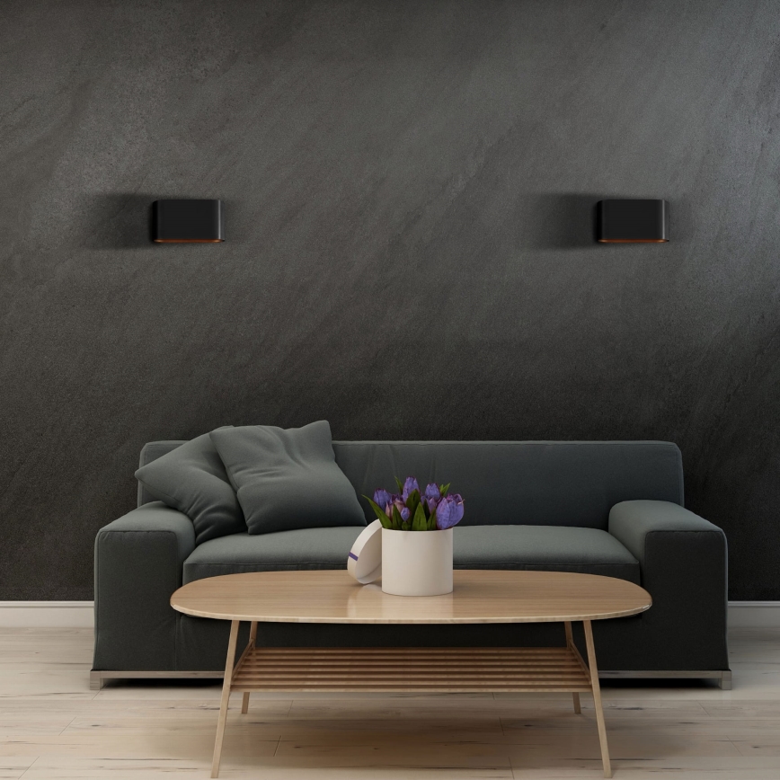 Fali lámpa ELISSA 1xG9/10W/230V fekete