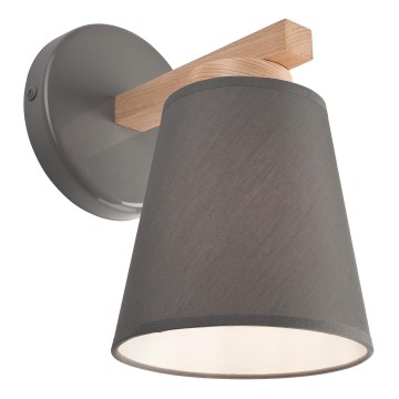 Fali lámpa ELLIE 1xE27/60W/230V bükk