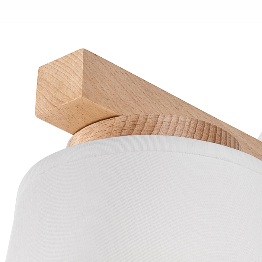 Fali lámpa ELLIE 1xE27/60W/230V bükk