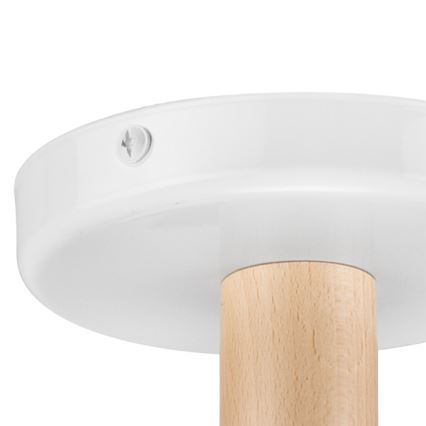 Fali csillár ELLIE 3xE27/60W/230V bükk