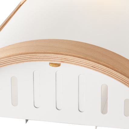 Fali lámpatest ELODIE 1xE27/60W/230V bükk