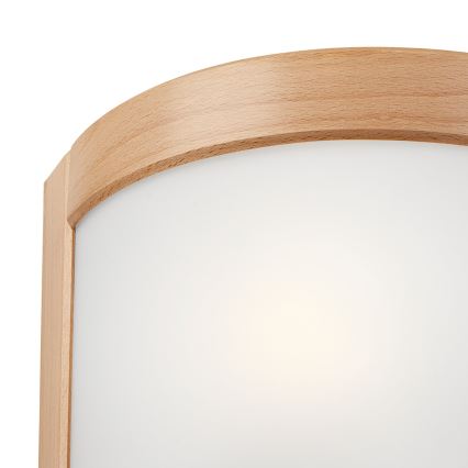 Fali lámpatest ELODIE 1xE27/60W/230V bükk