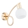 Fali lámpa ERYKA 1xE14/10W/230V arany