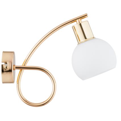 Fali lámpa ERYKA 1xE14/10W/230V arany