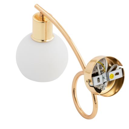 Fali lámpa ERYKA 1xE14/10W/230V arany