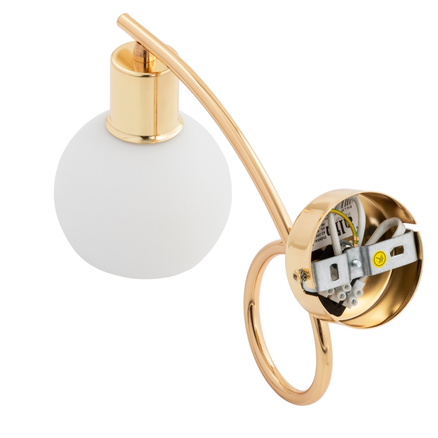 Fali lámpa ERYKA 1xE14/10W/230V arany