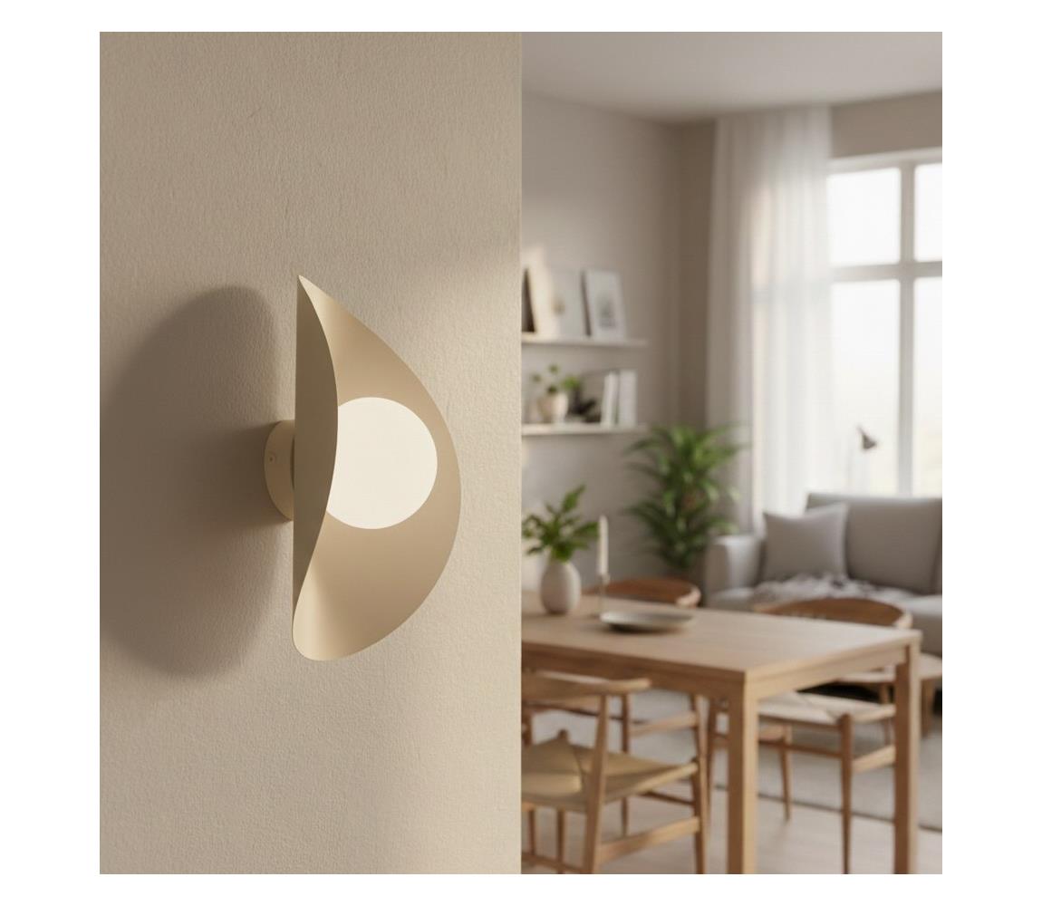 EMIBIG Fali lámpa FIERO 1xG9/8W/230V bézs 1525/K1