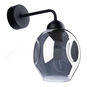 Fali lámpa FILLAN 1xE27/60W/230V fekete