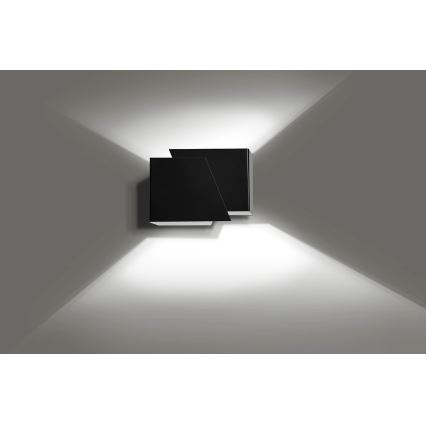 Fali lámpa FROST 1xG9/8W/230V fekete