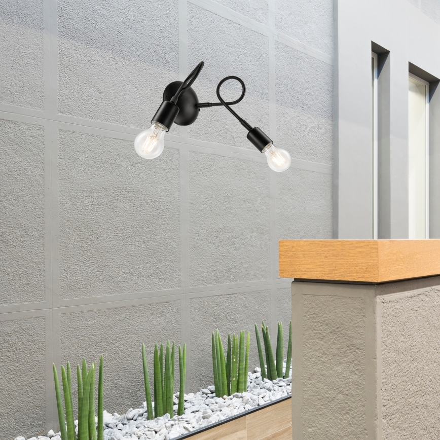 Fali lámpa HARRY 2xE27/60W/230V