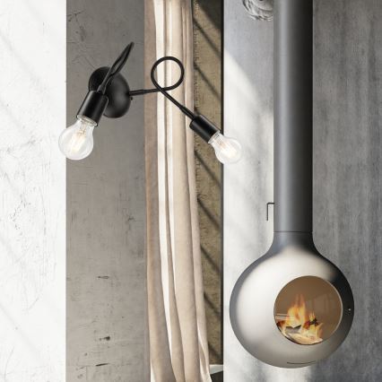 Fali lámpa HARRY 2xE27/60W/230V