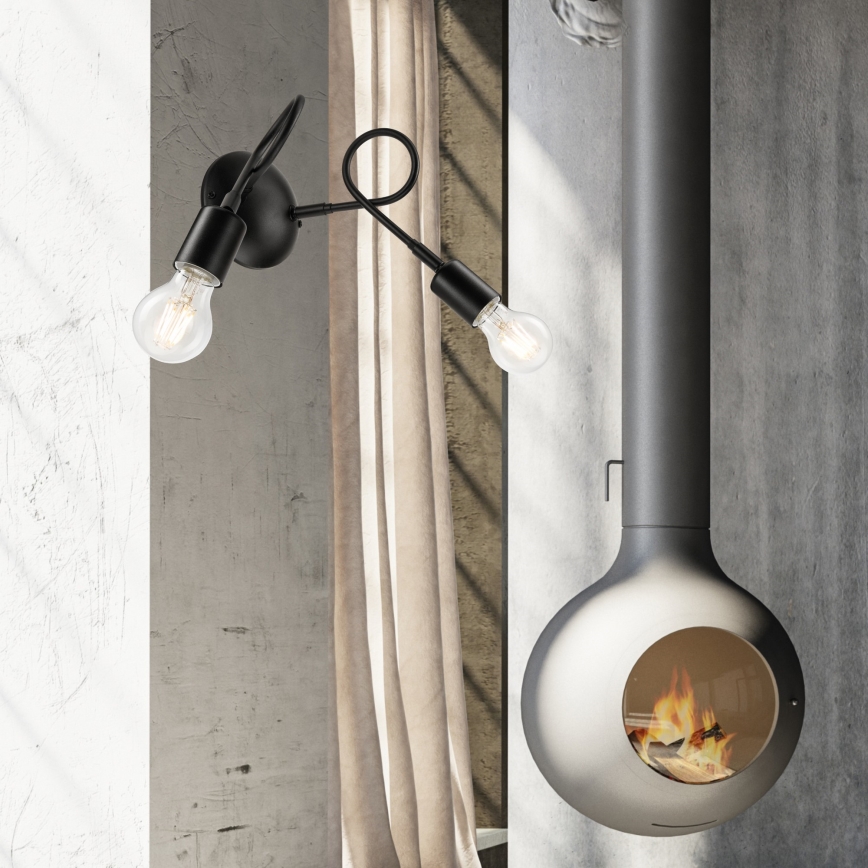 Fali lámpa HARRY 2xE27/60W/230V