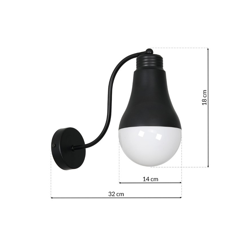 Fali lámpa HELIOS 1xE14/40W/230V