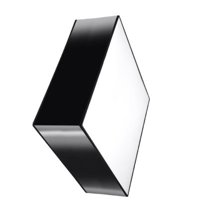 Fali lámpa HORUS 1xE27/60W/230V fekete