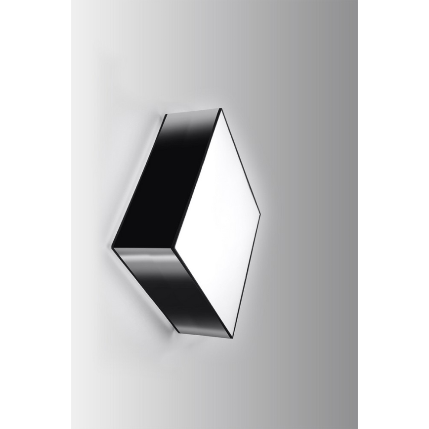 Fali lámpa HORUS 1xE27/60W/230V fekete