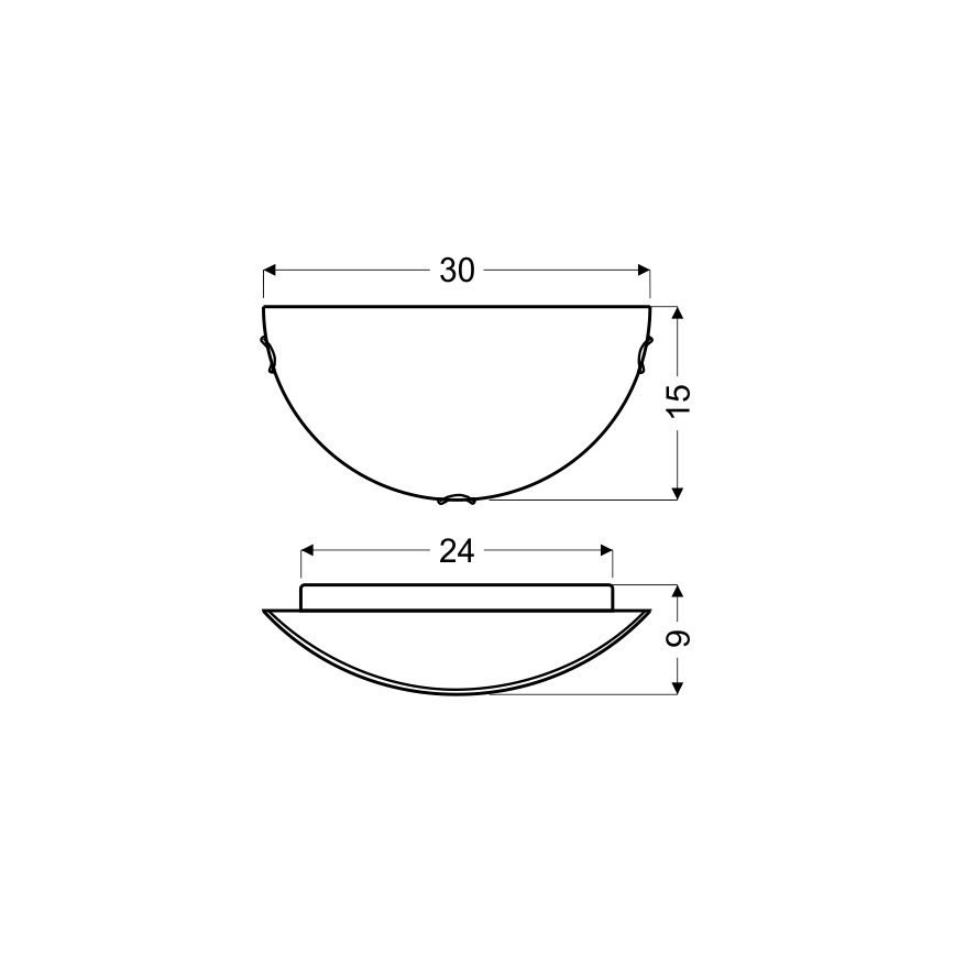 Fali lámpa ITAKA 1xE27/60W/230V