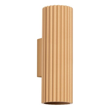 Fali lámpa KARBON 2xGU10/10W/230V arany