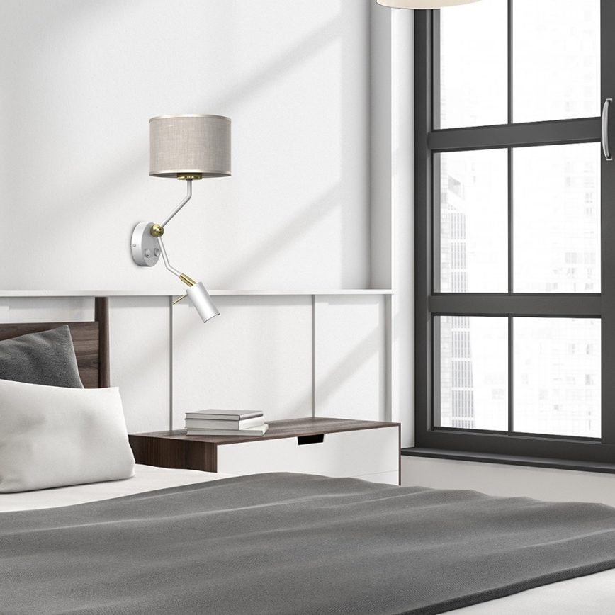 Fali lámpa LINO 1xE27/40W/230V + 1xGU10/MR11/7W