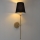 Fali lámpa MADELA 1xE14/40W/230V fekete/bézs