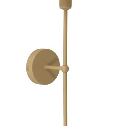 Fali lámpa MADELA 1xE14/40W/230V fekete/bézs