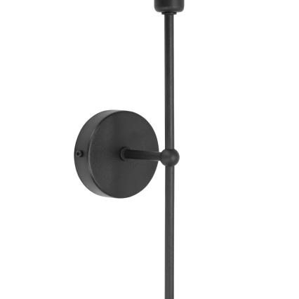 Fali lámpa MADELA 1xE14/40W/230V fekete
