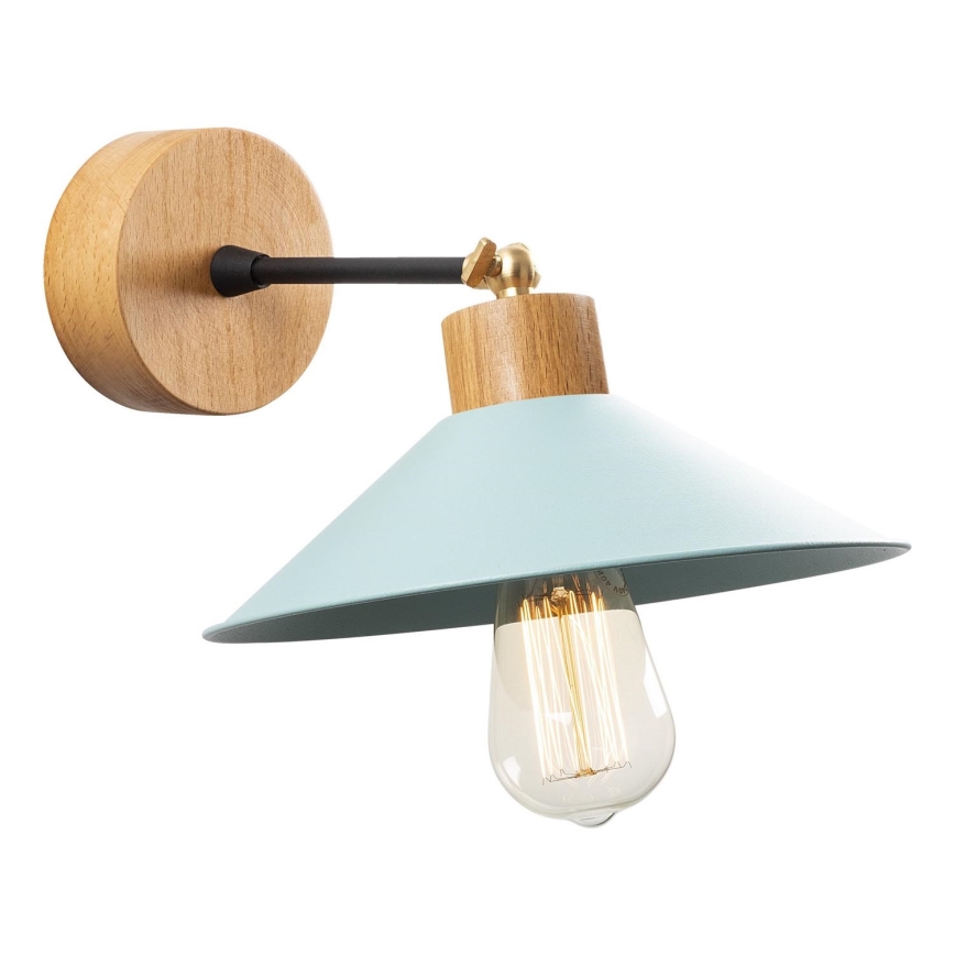 Fali lámpa MANAVGAT 1xE27/40W/230V barna/kék