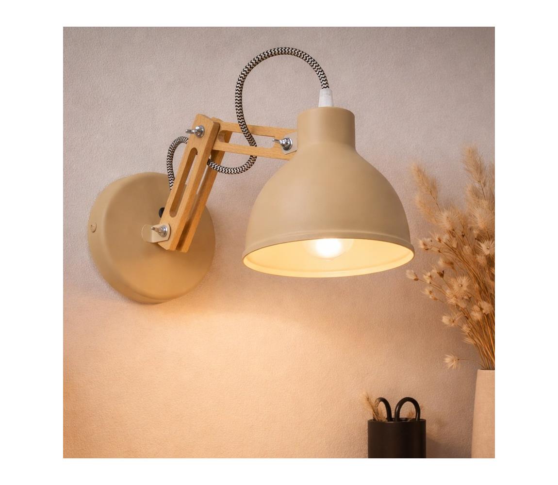 Fali lámpa MARCELLO 1xE27/15W/230V bézs KM