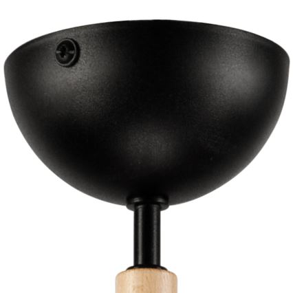 Fali lámpa MARCELLO 5xE27/60W/230V bükk