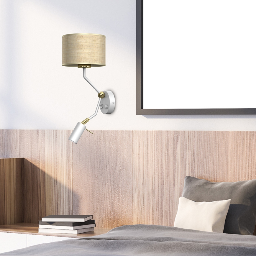 Fali lámpa MARSHALL 1xE27/40W/230V + 1xGU10/MR11/7W