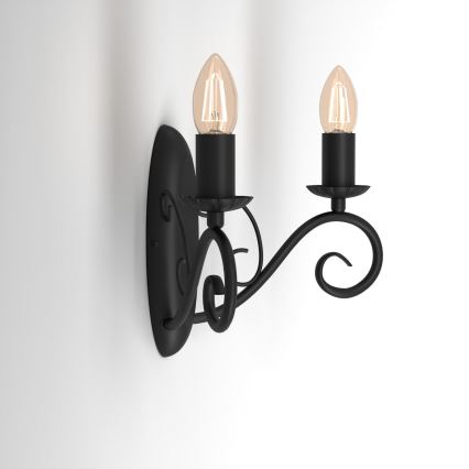 Fali lámpa MAURO 2xE14/60W/230V