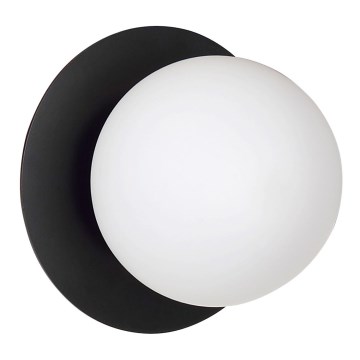 Fali lámpa MINERVA 1xE14/10W/230V fekete