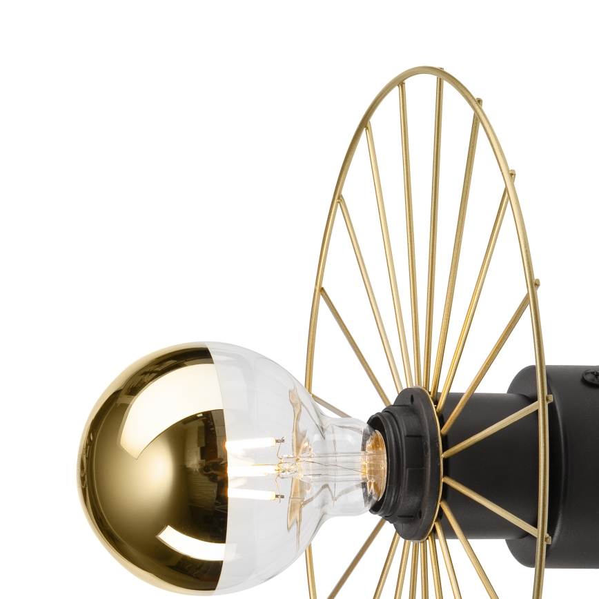 Fali lámpa MONTANA 1xE27/15W/230V átm. 30 cm arany