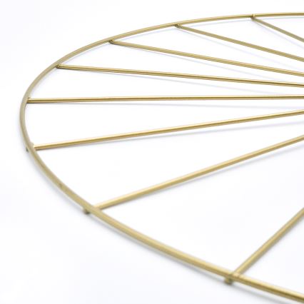 Fali lámpa MONTANA 1xE27/15W/230V átm. 45 cm arany