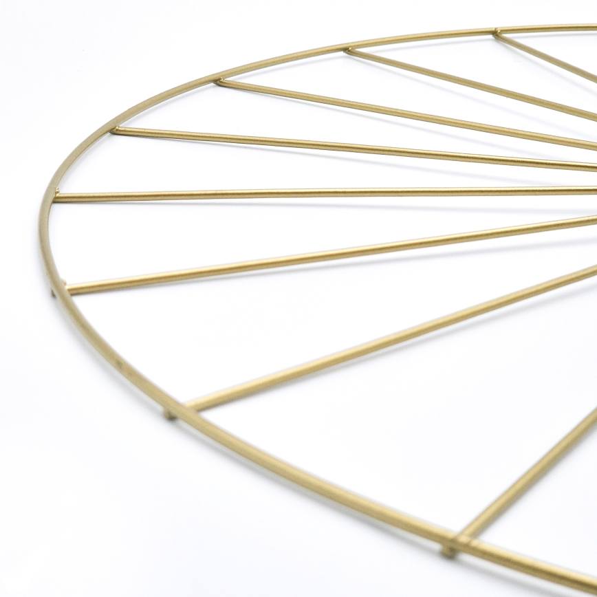 Fali lámpa MONTANA 1xE27/15W/230V átm. 45 cm arany