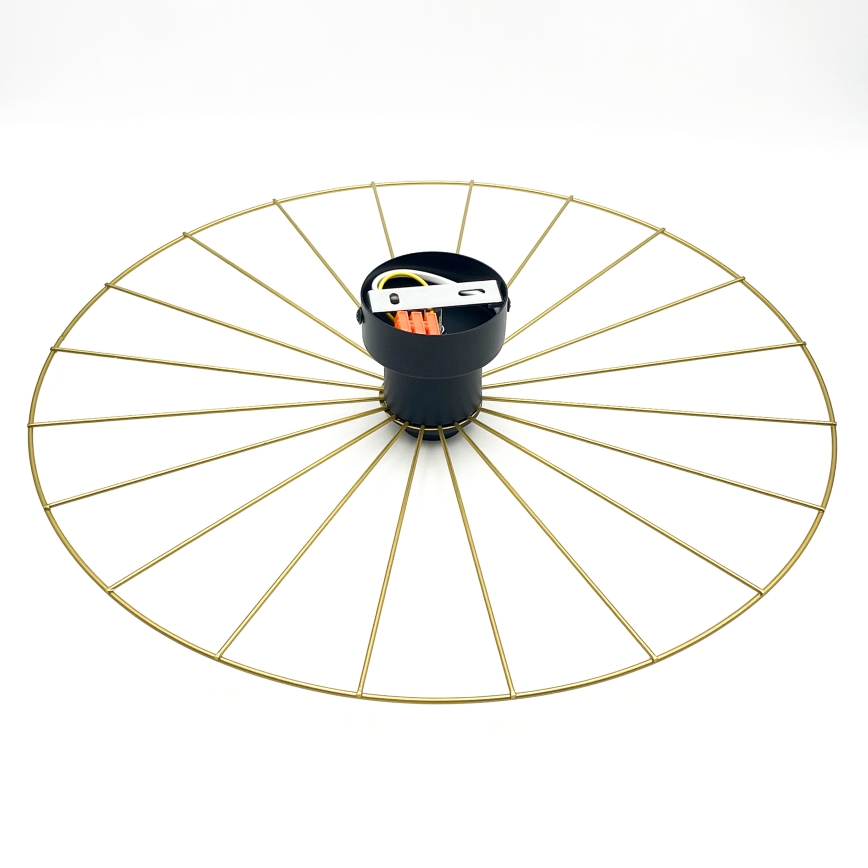 Fali lámpa MONTANA 1xE27/15W/230V átm. 45 cm arany